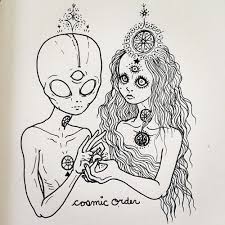 Cosmic Ordering Secrets Cosmic Order Aliens Tumblr Drawing Third Eye Chakras Beleive 3 Steps To Living A Life Full Of Third Eye Art Art Weird Drawings