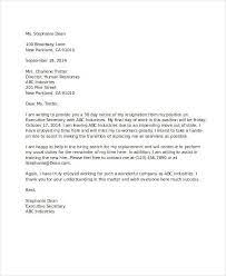 Pick a relevant reason or job role to download a resignation letter sample of your choice: 6 Resignation Letter With 30 Day Notice Template Pdf Word Apple Pages Google Docs Free Premium Templates