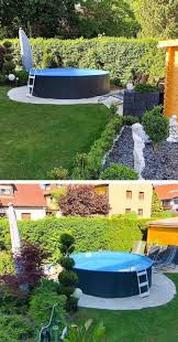 Ein Bisschen Kreativit T Ist Immer Gefragt Wenn Man Einen Stilvollen Garten Mit Swim In 2020 Backyard Pool Landscaping Small Backyard Pools Swimming Pool Landscaping