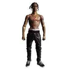 Preview 3d models, audio and showcases for fortnite: Travis Scott Action Figure