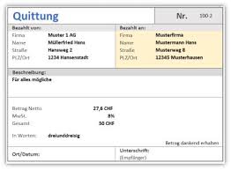 Excel tabellen sind ein wesentlicher bestandteil von excel und helfen dir bei der auswertung von daten. Quittung Quittungsverwaltung Als Excel Vorlage Alle Meine Vorlagen De