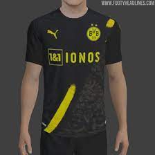 Si interesa el diseño mandar correo a Leaked Dortmund 20 21 Away Kit In Fifa 20 Home Third Predictions Footy Headlines