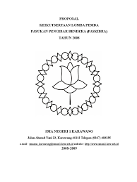 Tapi kami optimis bahwa hasil kegiatan kami, bisa berjalan dan dipertanggung jawabkan, insya allah berimbas pada sisi positif. Proposal Keikutsertaan Lomba Pemda