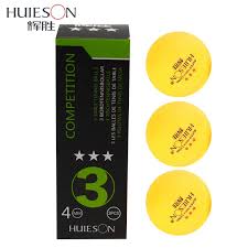 Huieson 3pcs Pack Professional 3 Star Table Tennis Ball 40mm Diameter 2 9g Ping Pong Balls For Competition Training Table Tennis Tennis Balls Ping Pong Balls