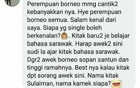 Ayat ayat cinta 2 ~ film bioskop sedih indonesia terbaru. I Love Sarawak Mohon Ajar Nya Bahasa Sarawak Lok Facebook