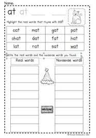Classroom Fun Cvc Words Flip Books And Writing Activities Cvc Words Nonsense Words Word Family Worksheets