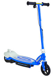 Razor Power Core E100 Electric Scooter Blue Up To 11mph Walmart Com Best Electric Scooter Electric Scooter For Kids Razor Electric Scooter