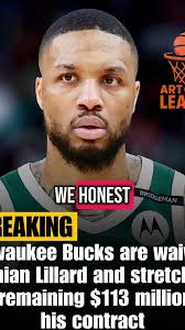 Milwaukee Bucks are waiving Damian Lillard #nba #basketball #shorts