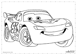 Dibujos Cars Para Colorear