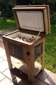 Yard Sale Treasures Wood Cooler Wooden Cooler Pallet Crafts