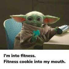 Dang bro…i am worn out from this business trip. Baby Yoda Current Workout Plan Facebook