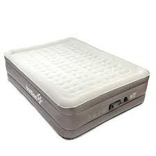 Ivation Premium Comfort Inflatable Air Mattress Queen Blow Up Air Bed W28 Dual Coils Firmacoil Techn Air Mattress Camping Inflatable Air Mattress Air Mattress