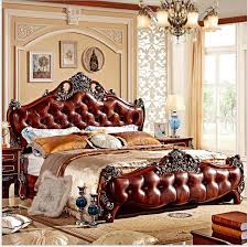 Full size bed matching dresser ornate carvings, refinished 1900's. Modern European Solid Wood Bed Fashion Carved 1 8 M Bed French Bedroom Furniture 75844 French Furniture Bedroom Furniture Bedroom Sets Furniture King