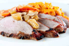 Basta un po' di senape e un po' di panna per ammorbidire questa carne magra. Arista Di Maiale Alla Senape E Mele Ginger Tomato