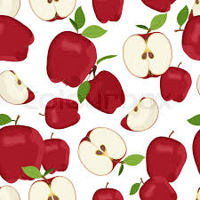 Free for commercial use no attribution required high quality images. Apple Seamless Pattern And Slice Stock Vector Colourbox