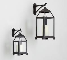 Your lantern path iron black stock images are ready. Wall Mounted Lantern Hook Candle Holder Pottery Barn
