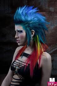 Bright and bold hair colors are staples on the punk rock scene. 56 Punk Hairstyles To Help You Stand Out From The Crowd