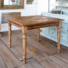 Turned Leg Wood Dining Table In 2020 Country Dining Tables French Country Dining Table Dining Table