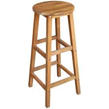 artiss 2x wooden bar stools swivel bar