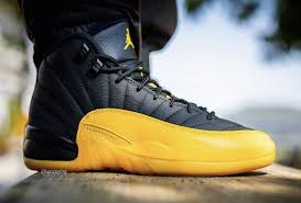 Black And Yellow Jordans 12 Shirt Pin By Theambitiousone On My Style This Is Me In 2020 Air Jordans Jordan 12 Black Air Jordan Shoes