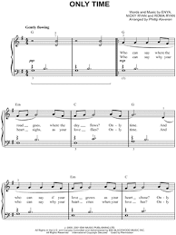 ( cm ab bb eb {dm}) ( cm ab bb bb) verse 2: Enya Only Time Sheet Music Easy Piano In G Major Transposable Download Print Sku Mn0088844