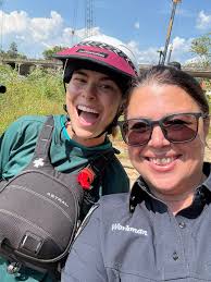 🚓🛶 River meet road! While out