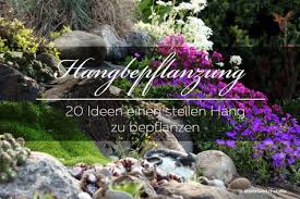 Steilen Hang Bepflanzen Hier Finden Sie 20 Ideen Fur Eine Schone Hangbepflanzung Diese Sorten Eignen Sich Fur Bepflanzung Garten Am Hang Vorgarten Gestalten