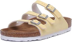 Crafted in germany, our footwear is created using only premium products and materials. Birkenstock Florida Fresh Womens 3 Strap Vegan Sandal In Yellow Regular Width Buy Online At Best Price In Uae Amazon Ae