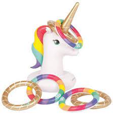 Sunnylife Sunny Life Unicorn Ring Toss Game Unicorn Inflatable Unicorn Pool Party Unicorn Themed Birthday