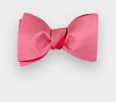 L'ensemble élégant se compose d'une cravate soigneusement confectionnée avec un motif cachemire élégant en rose blush, d'un noeud papillon élégant de la même couleur et d'une pochette élégante dans le même motif. Noeuds Papillon Collection Rose Cinabre Paris Boutique