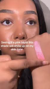Now some people might now see it but it’s definitely there. Alot of time I  want a light pink blush look but it look ashy however this was just light  pink minus the ash or even gray cast #pinkblush ...