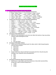 Soal ini akan sangat membantu kamu. Contoh Soal Tes Penjurusan Sma Pdf