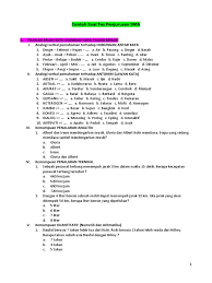 Tes iq sma jurusan ipa atau ips ini akan sangat membantu teman teman dalam mempersiapkan diri menghadapi psikotes penjurusan di tingkat sma. Contoh Soal Tes Penjurusan Sma