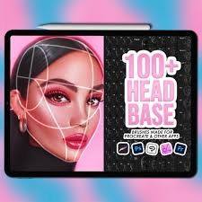 Procreate Head Guide Stamps