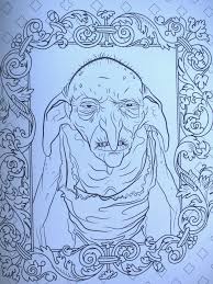 You can use our amazing online tool to color and edit the following harry potter dobby coloring pages. Check Out The New Harry Potter Magical Creatures Coloring Book