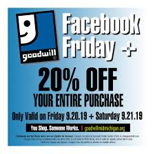 20% off for seniors every wednesday. Are You Ready To Goodwill Industries Of Mid Michigan Facebook