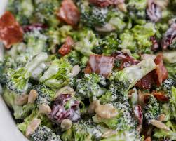 Best raisins in potato salad from sweet potato salad with raisins & spiced nuts sobeys inc. Broccoli Salad With Homemade Dressing Video Lil Luna