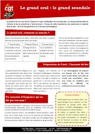 Après la philo, les élèves de terminale passent à partir d'aujourd'hui le grand oral, une quelque 525 760 candidats au bac général et technologique sont convoqués entre le 21 juin et le 2 juillet pour cette présentation orale et cet échange avec un jury. Le Grand Oral Le Grand Scandale