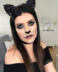 Cat Makeup Makeup Halloween Halloweenmakeup Makeupideas Makeuptutorial Beauty Fantacyma Cat Halloween Makeup Cute Halloween Makeup Halloween Makeup Easy