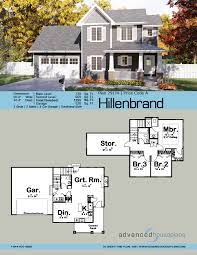2 Story Traditional House Plan Hillenbrand Two Story House Plans Traditional House Plans Traditional House Plan