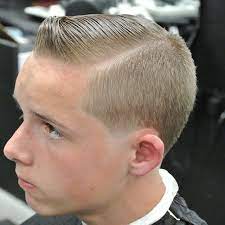 Slick Haircut With A Quiff And Whitewalls Kapsels