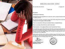 The address of the writer. Marks Don T Matter It S Just An Exam A Principal S Letter To Parents Before Exam Season Is Going Viral Times Of India