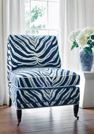 Mayfair Chair From Thibaut Fine Furniture In Zamira Woven Fabric In Navy Furniture Fine Furniture Blue White Decor