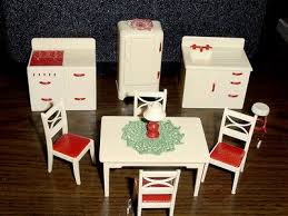 Complete Kitchen Set Vintage Renwal Dollhouse Furniture 3 4 Fits Marx Ideal Ebay Dollhouse Furniture Doll House Vintage Dollhouse