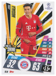 2020 2021 topps now living jamal musiala lot of 3 rookie rc bayern munich qty us. Ts018 Jamal Musiala Fc Bayern Munchen Time To Shine Match Attax Extra 2020 21 Football Cards Direct