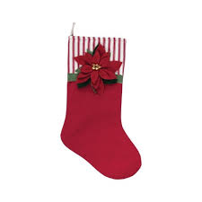 Best candy filled christmas stockings wholesale. C F Home Candy Cane Poinsettia Stocking Target