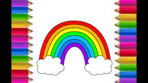 رسم وتلوين كوب قوس قزح للاطفال الصغارподробнее. Ø±Ø³Ù… ÙˆØªÙ„ÙˆÙŠÙ† Ù‚ÙˆØ³ Ù‚Ø²Ø­ Drawing Coloring Rainbow Youtube