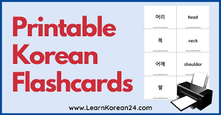 The 한글 or hangul is the korean alphabet. Korean Flashcards Free Printable Flashcards For Learning Korean Learnkorean24
