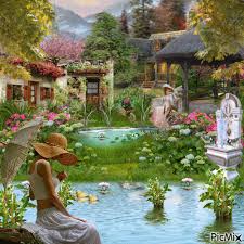 Find the best free stock images about flower garden. My Garden Of Peace Beautiful Gif Amazing Gifs Pretty Gif