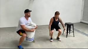 The new chris hemsworth app is a fitness app called centr featuring hemsworth's wife elsa pataky, and tiffiny hall. Chris Hemsworth Shares A Home Workout For His Centr Fitness App